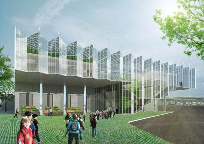 Wageningen UR Greenhouse Horticulture won a award for its Vegetable Palace: a building for research and demonstrations in the field of vegetable cultivation