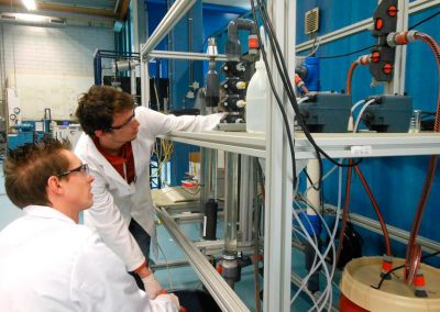 A technology never applied before is being tested in Friesland to purify residual water derived from crop protection agents.