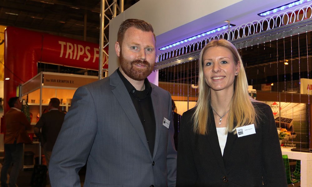Anita Popken en Ramon Schlepers: “Horticonttact is echt dé vakbeurs voor de glastuinbouw.”