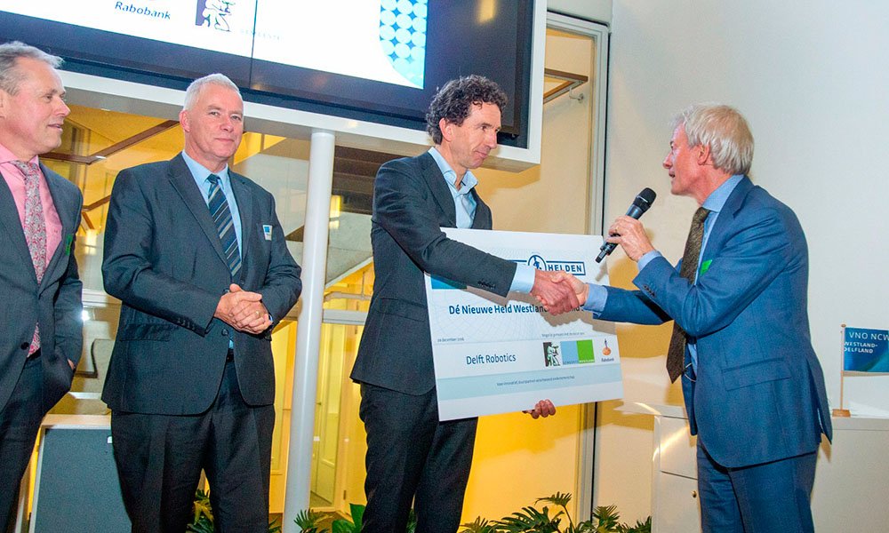 Delft Robotics gekozen tot winnaar VNO-NCW bijeenkomst
