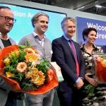 The winners of the first Greenovation Award at Royal FloraHolland Trade Fair
