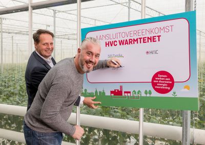 Residual heat for greenhouses in Heerhugowaard