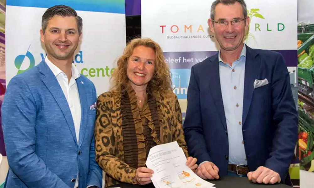 Tomatoworld en World Horti Center bundelen samnwerking