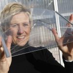 Silke Hemming: “The ultra-thin glass is so flexible that it looks like plastic film. The construction industry is also taking an interest.”